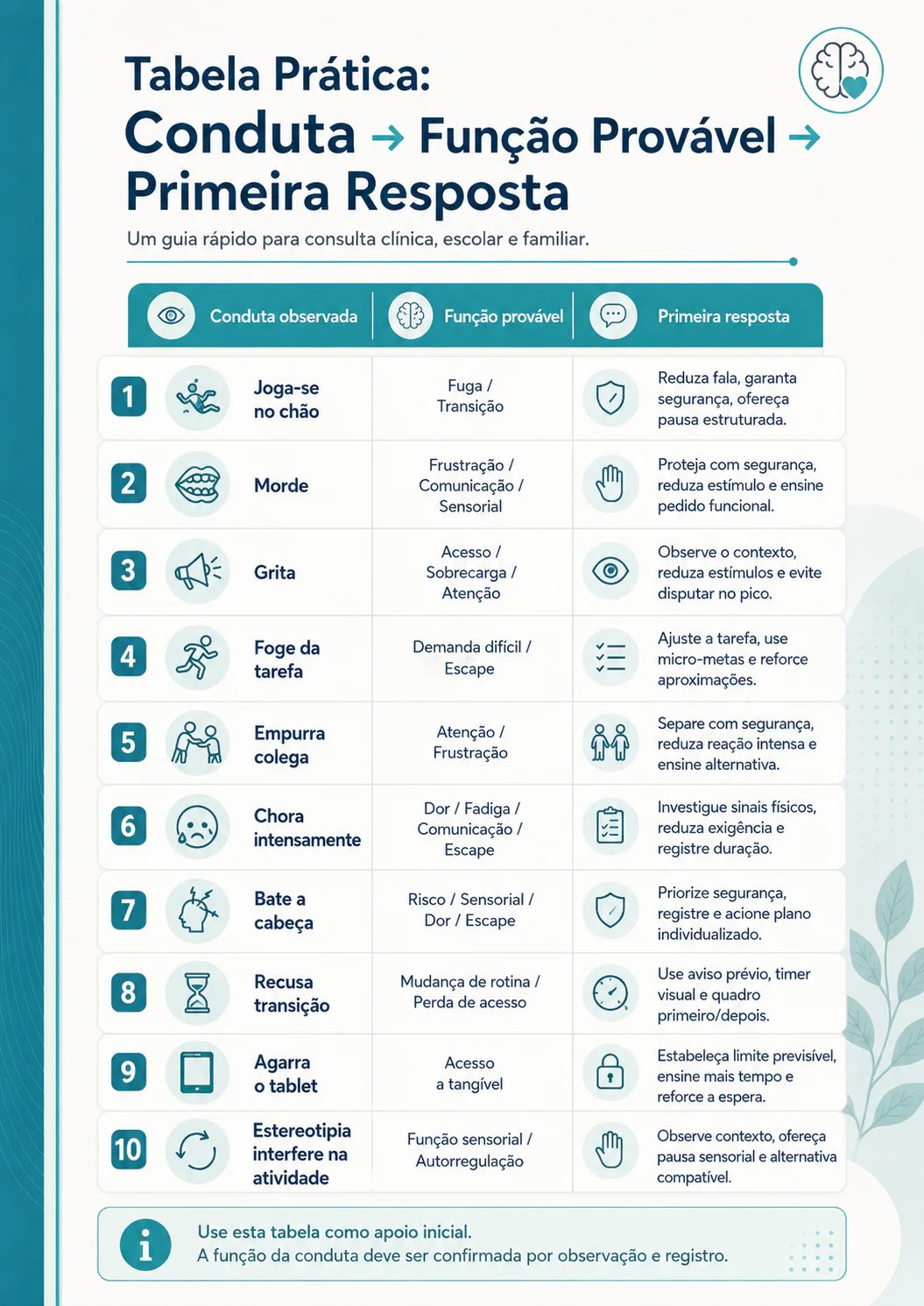 Protocolo crise de raiva