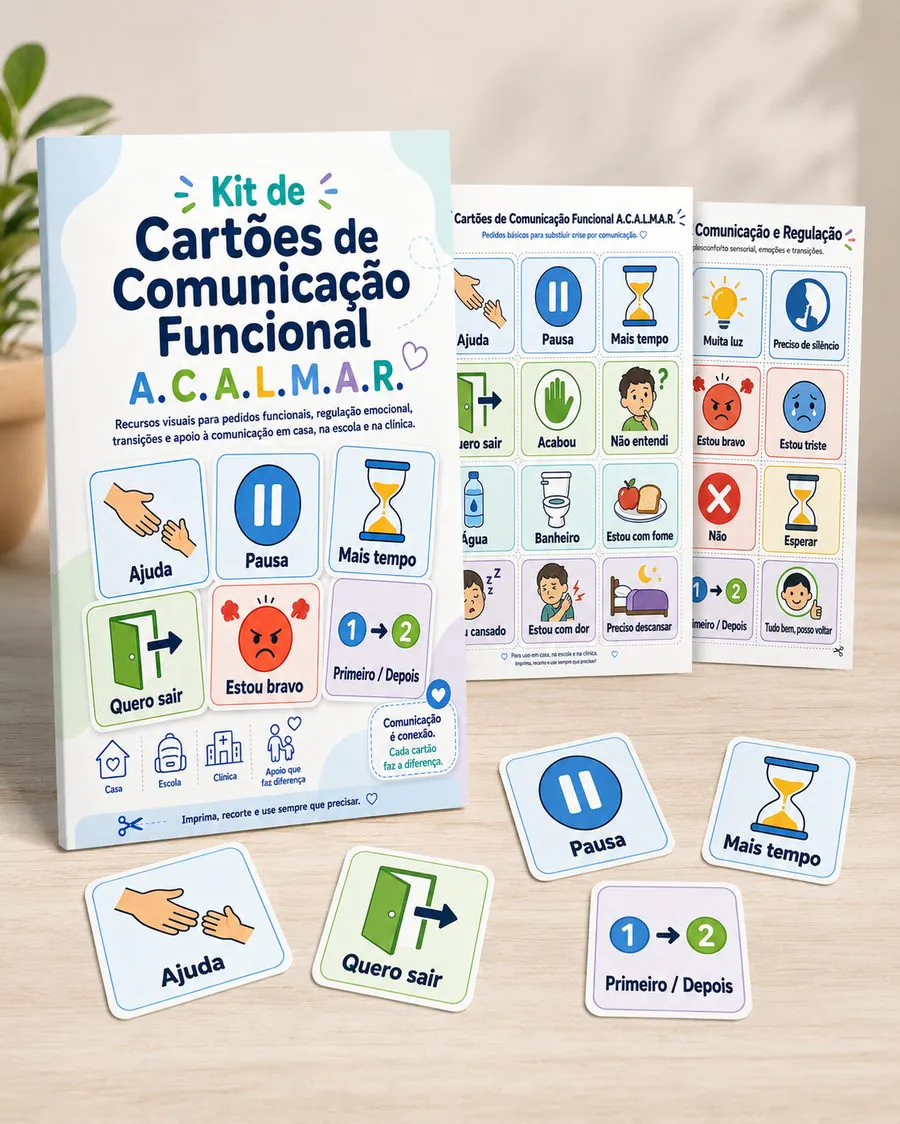 Cartões de comunicação funcional