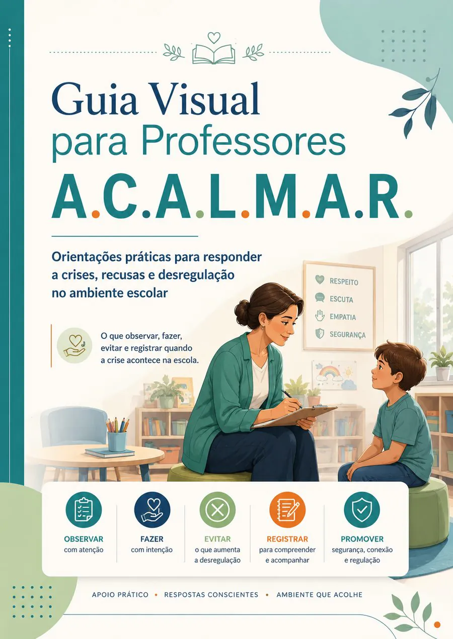 Ficha escola família e guia escolar